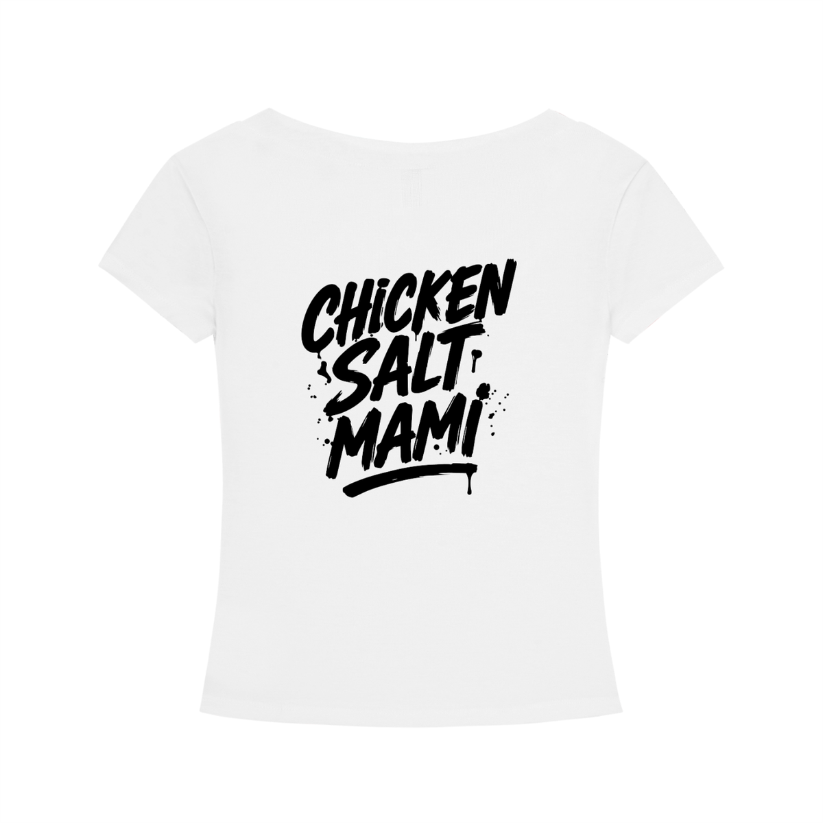 Chicken Salt Mami - Women's V-Neck Tee