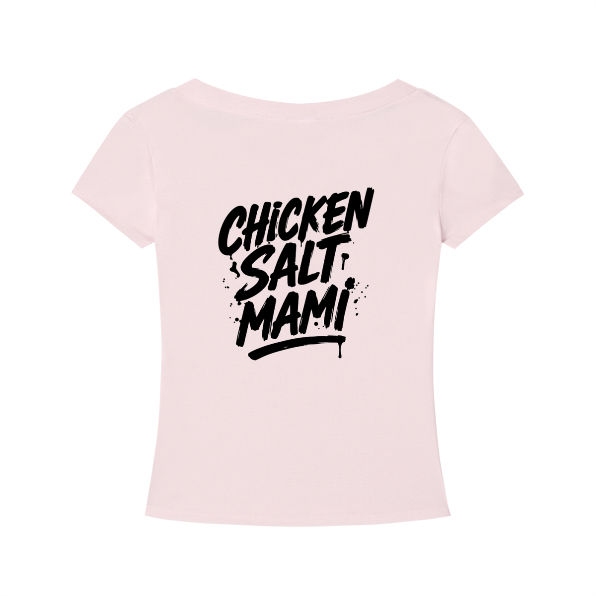 Chicken Salt Mami - Women's V-Neck Tee