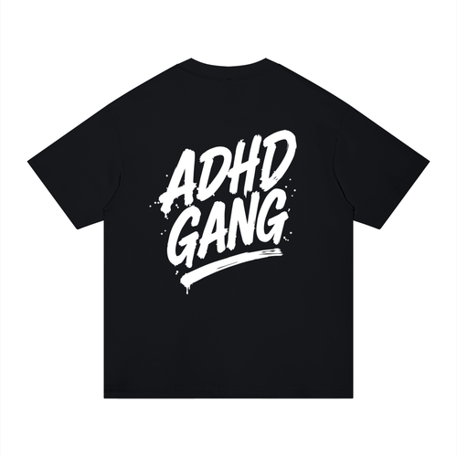 ADHD Gang - Men's Black Tee