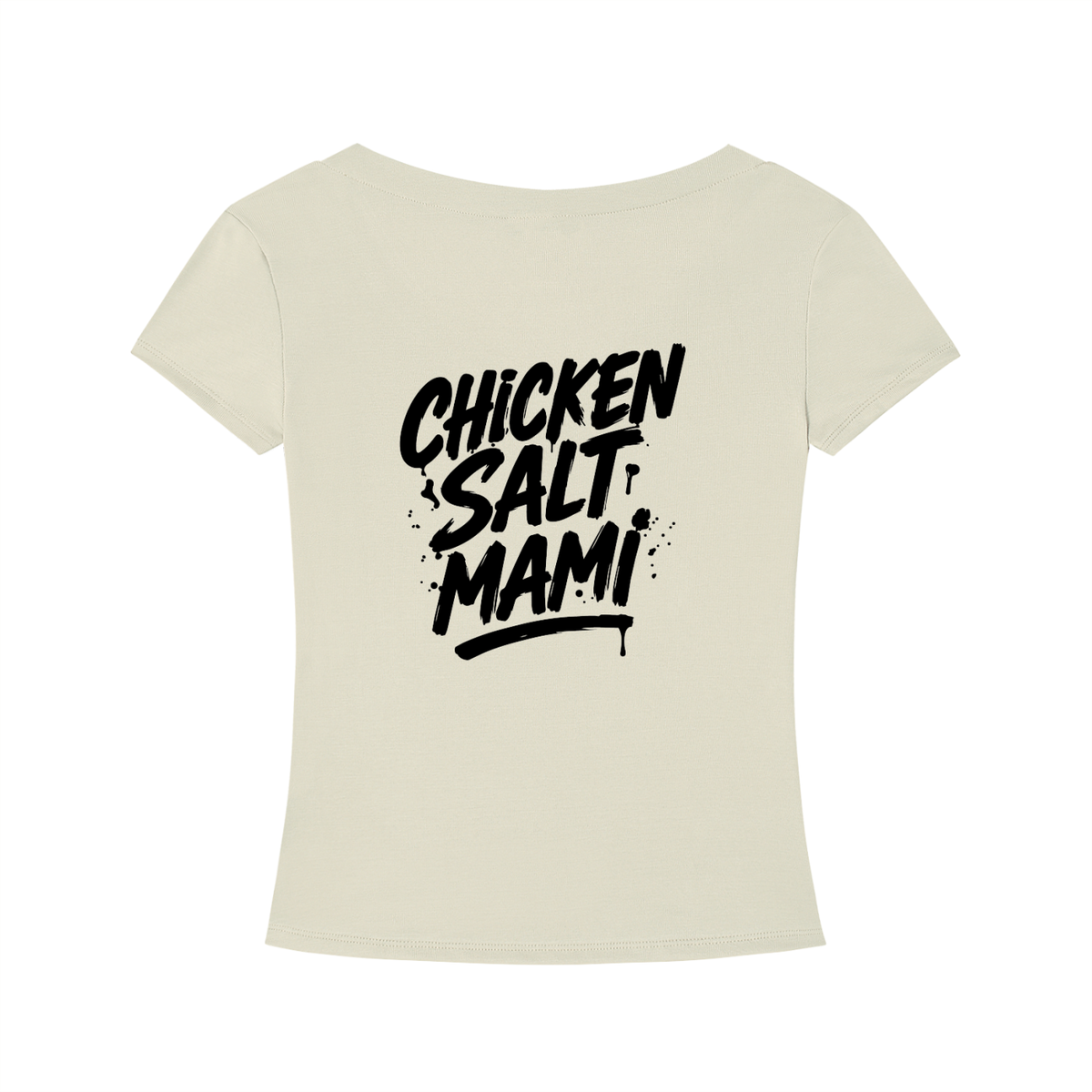 Chicken Salt Mami - Women's V-Neck Tee